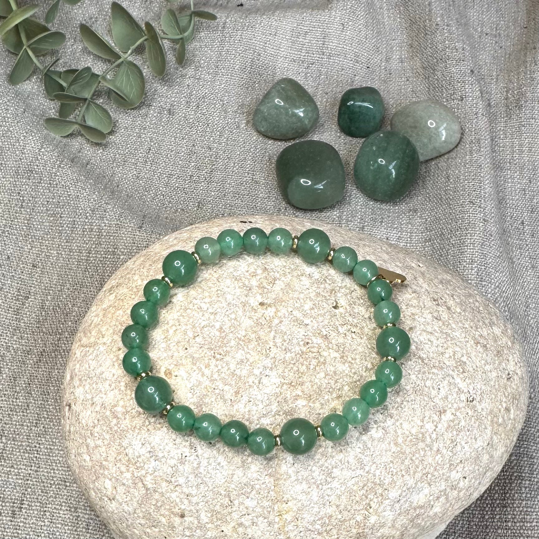 BRACELET AVENTURINE VERTE