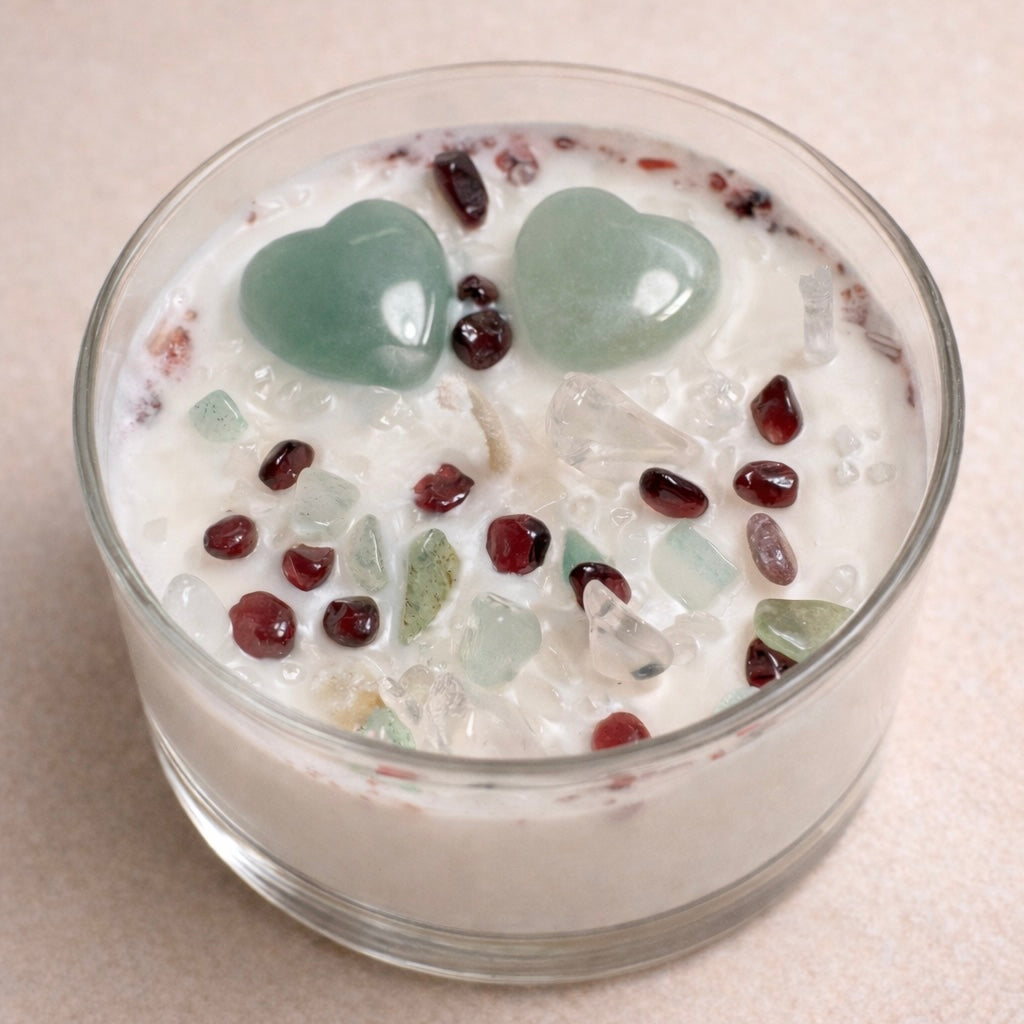 BOUGIE "RITUEL D'AMOUR" version verte