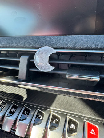 CLIP POUR GRILLE D'AÉRATION DE VOITURE - Quartz rose