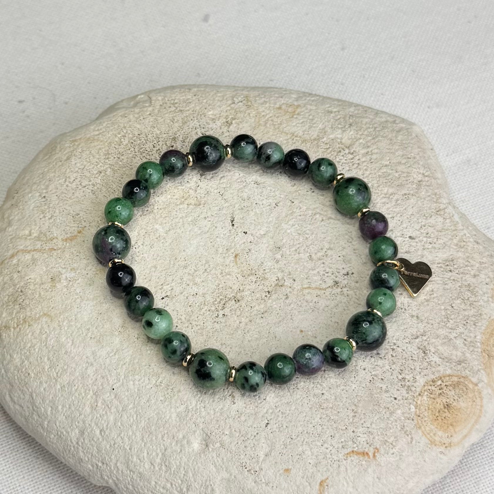 BRACELET RUBIS ZOÏSITE - 6 & 8mm