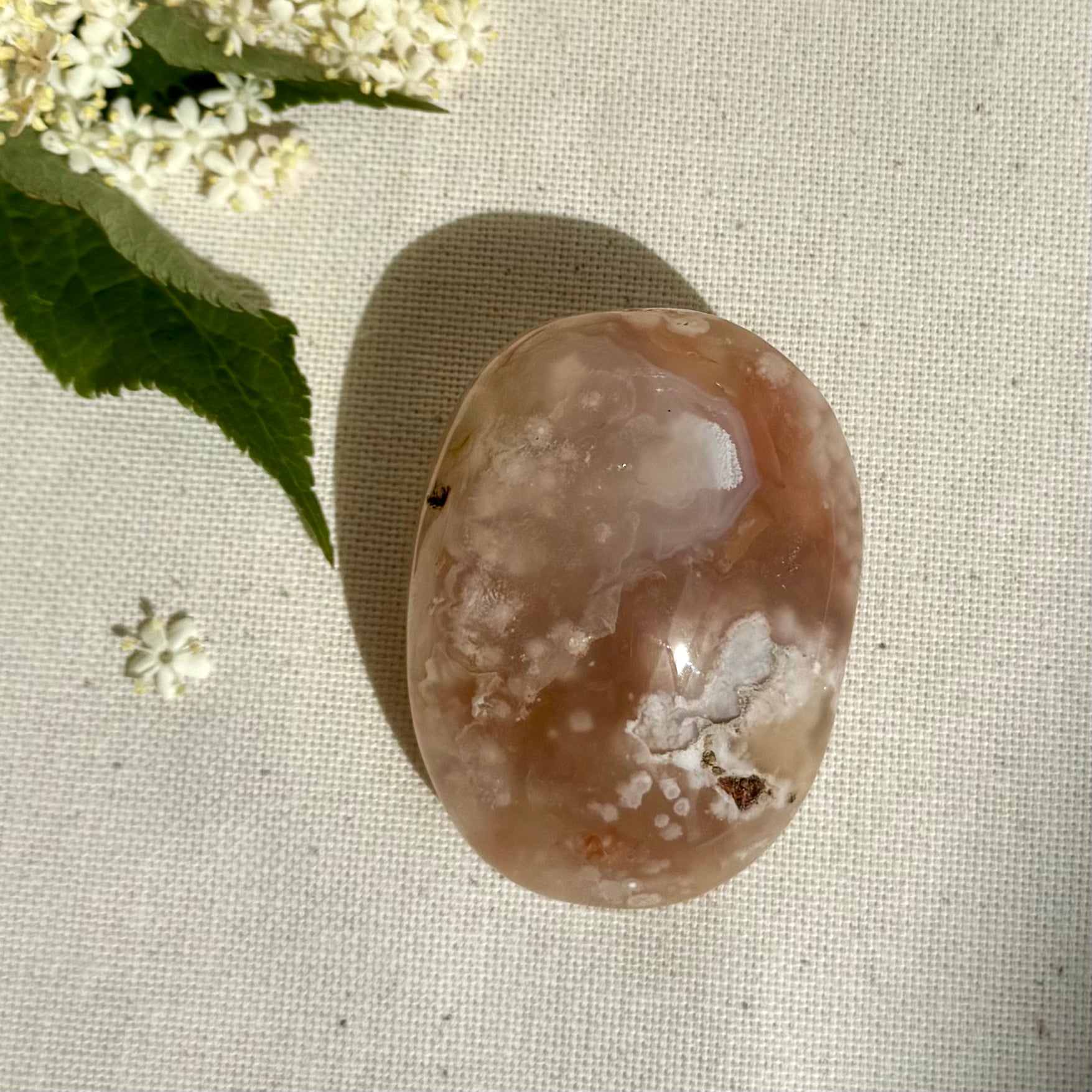 AGATE FLEUR - Madagascar - Galets