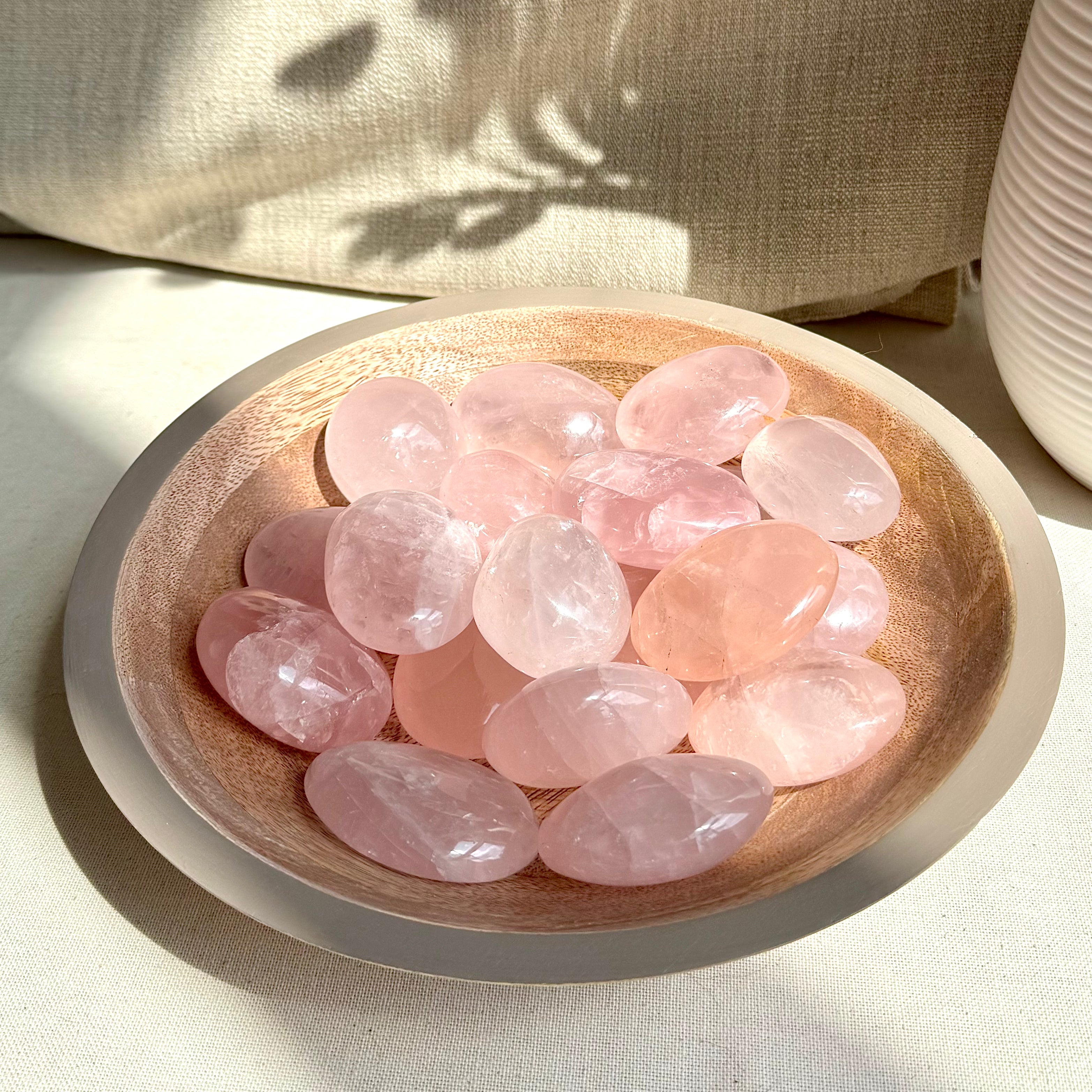 QUARTZ ROSE  - AA - Brésil - Galets