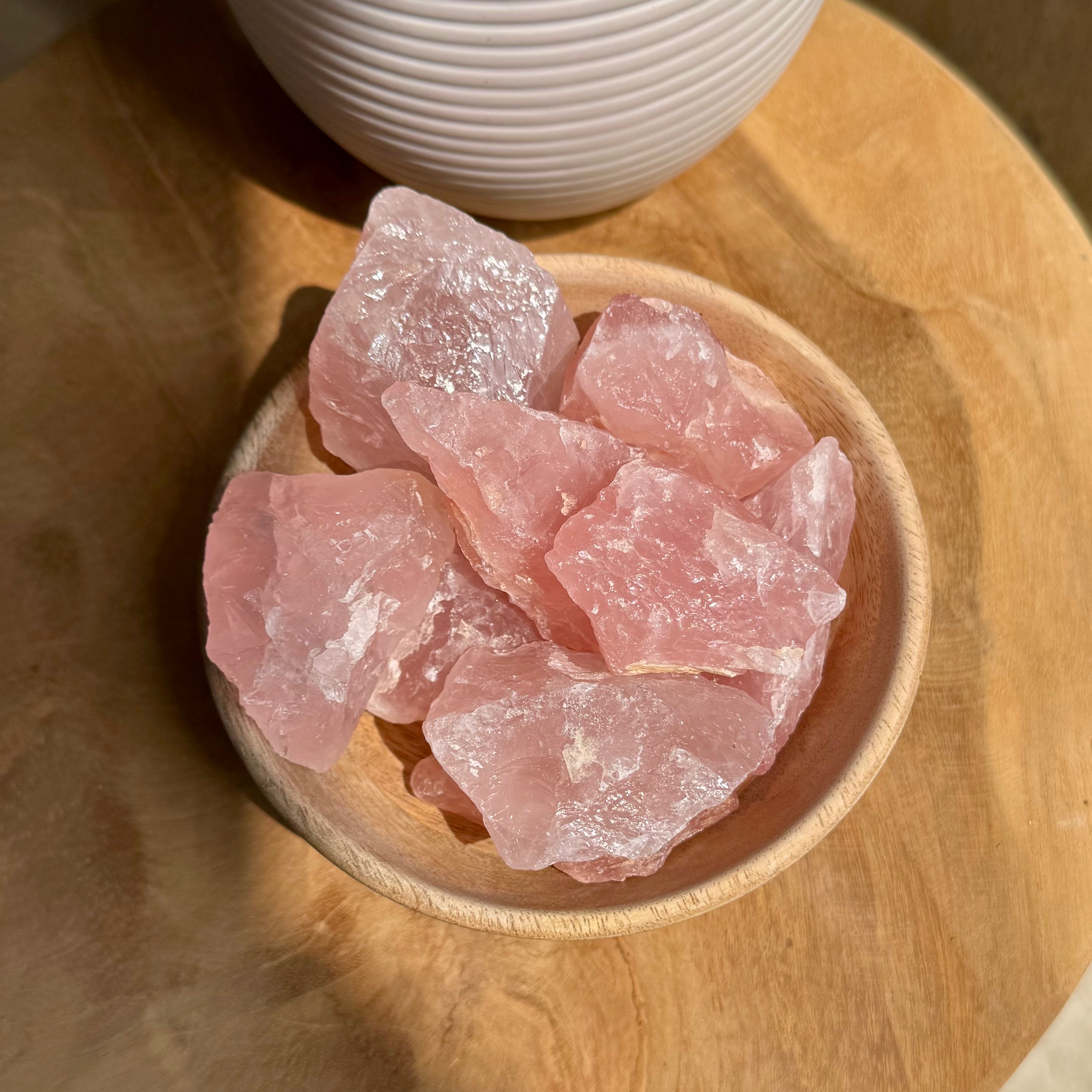 QUARTZ ROSE  - AAA - Madagascar - Forme Brute