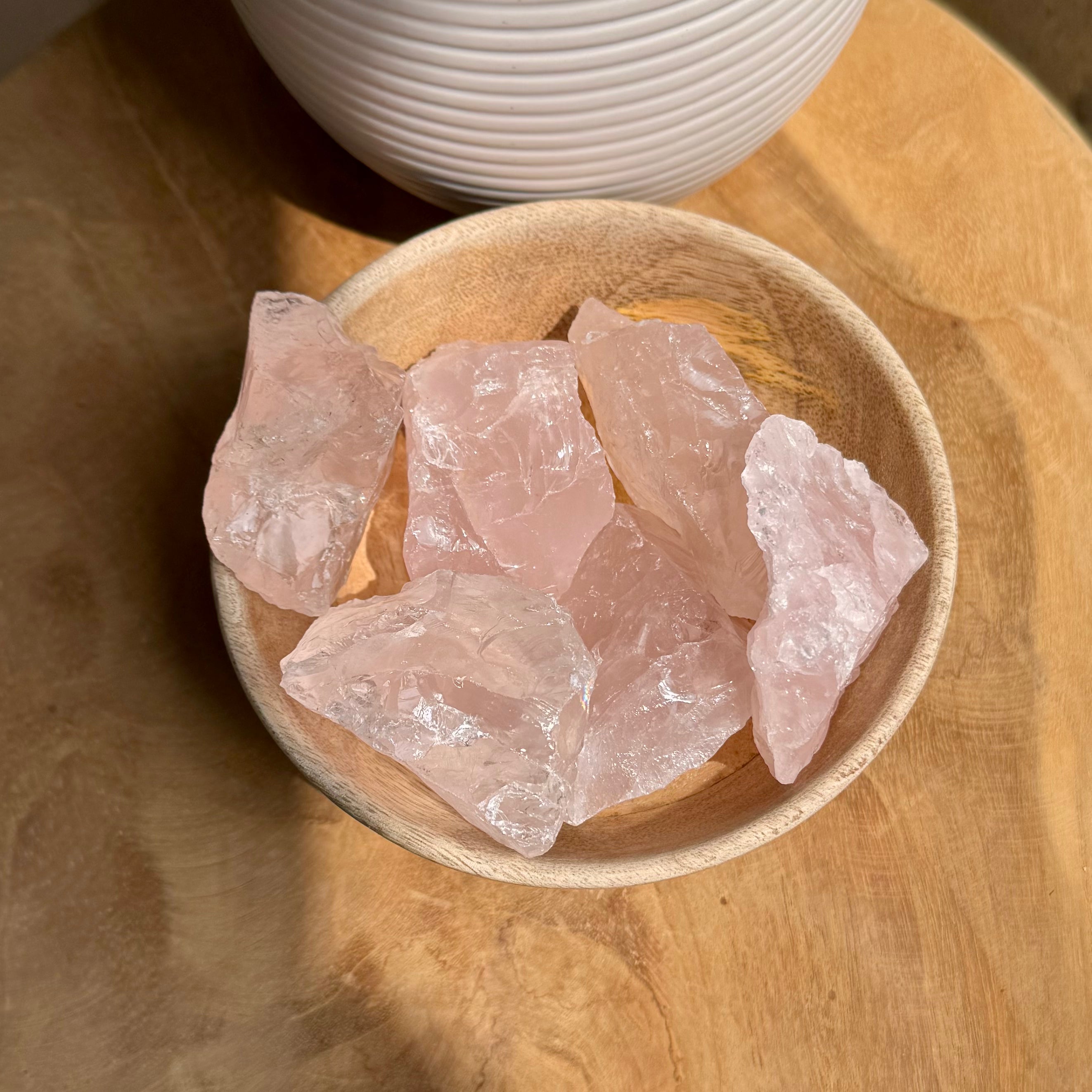 QUARTZ ROSE  - A - Brésil - Forme Brute