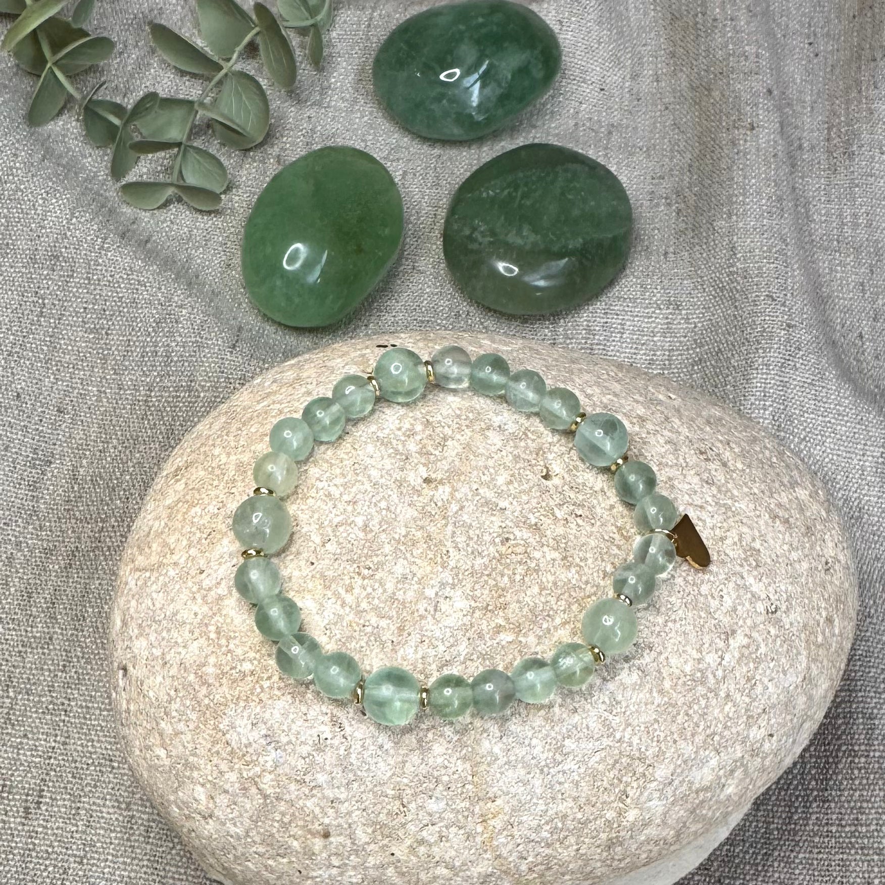 BRACELET FLUORINE VERTE