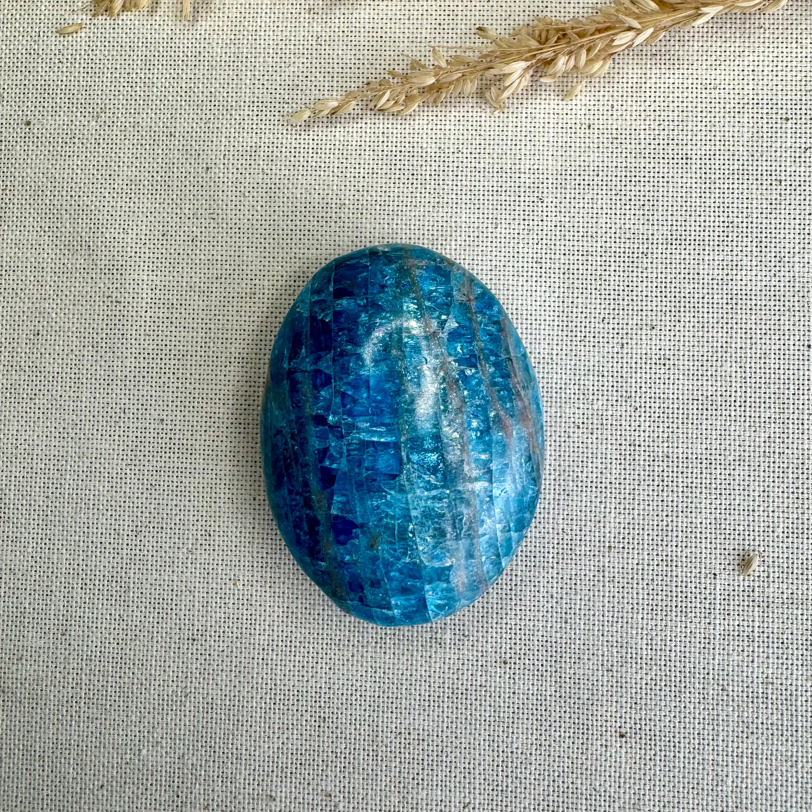 APATITE BLEUE - Madagascar - Galets