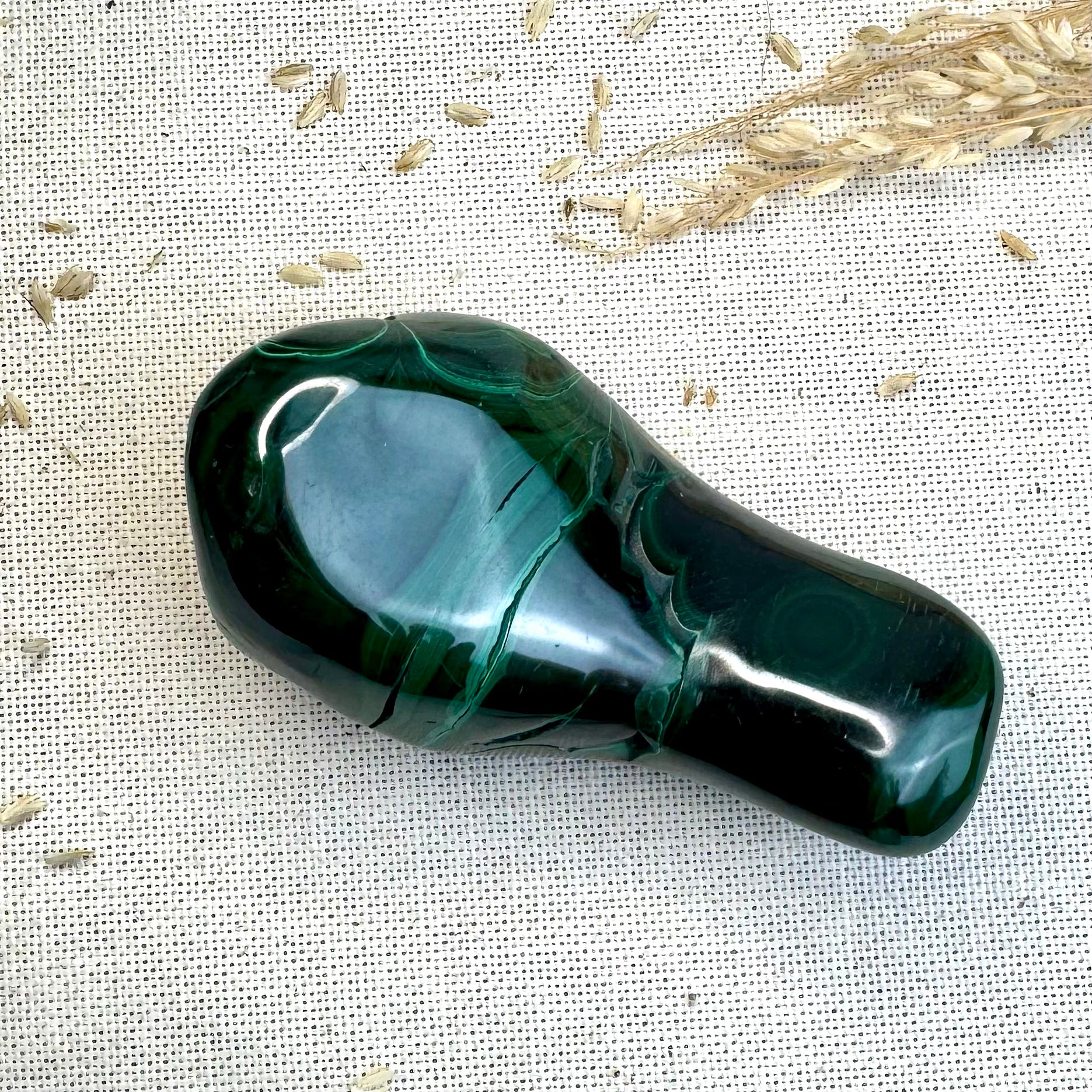 MALACHITE - AAA - Congo - Forme libre polie