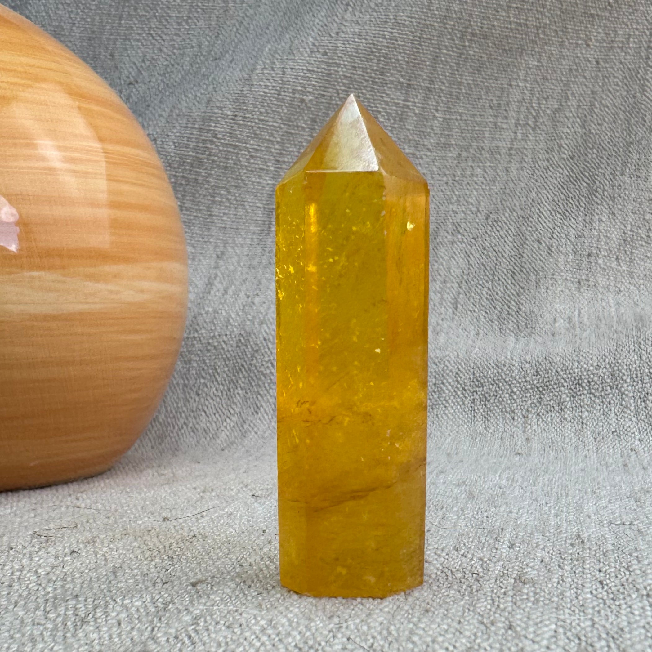 FLUORINE JAUNE - Chine - `Pointe