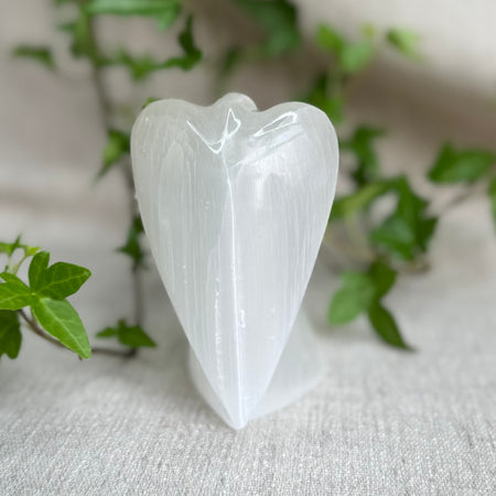 ANGE SÉLÉNITE AILES COEUR-  Maroc - 10 x 6 cm