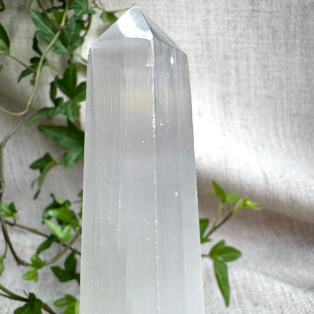 OBÉLISQUE SÉLÉNITE-  Maroc - 16cm x 4,cm