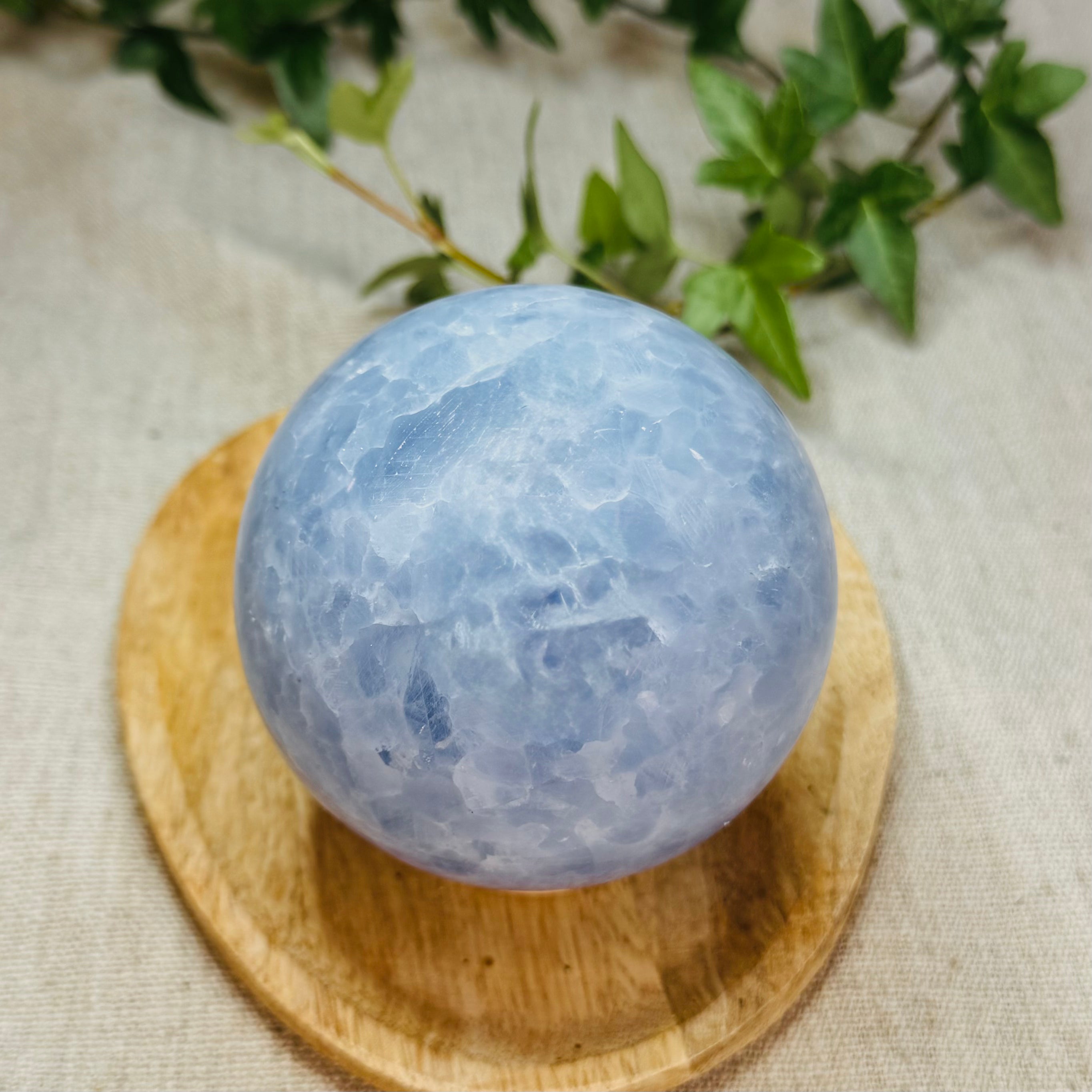 CALCITE BLEUE - AAA- Mexique - Sphère