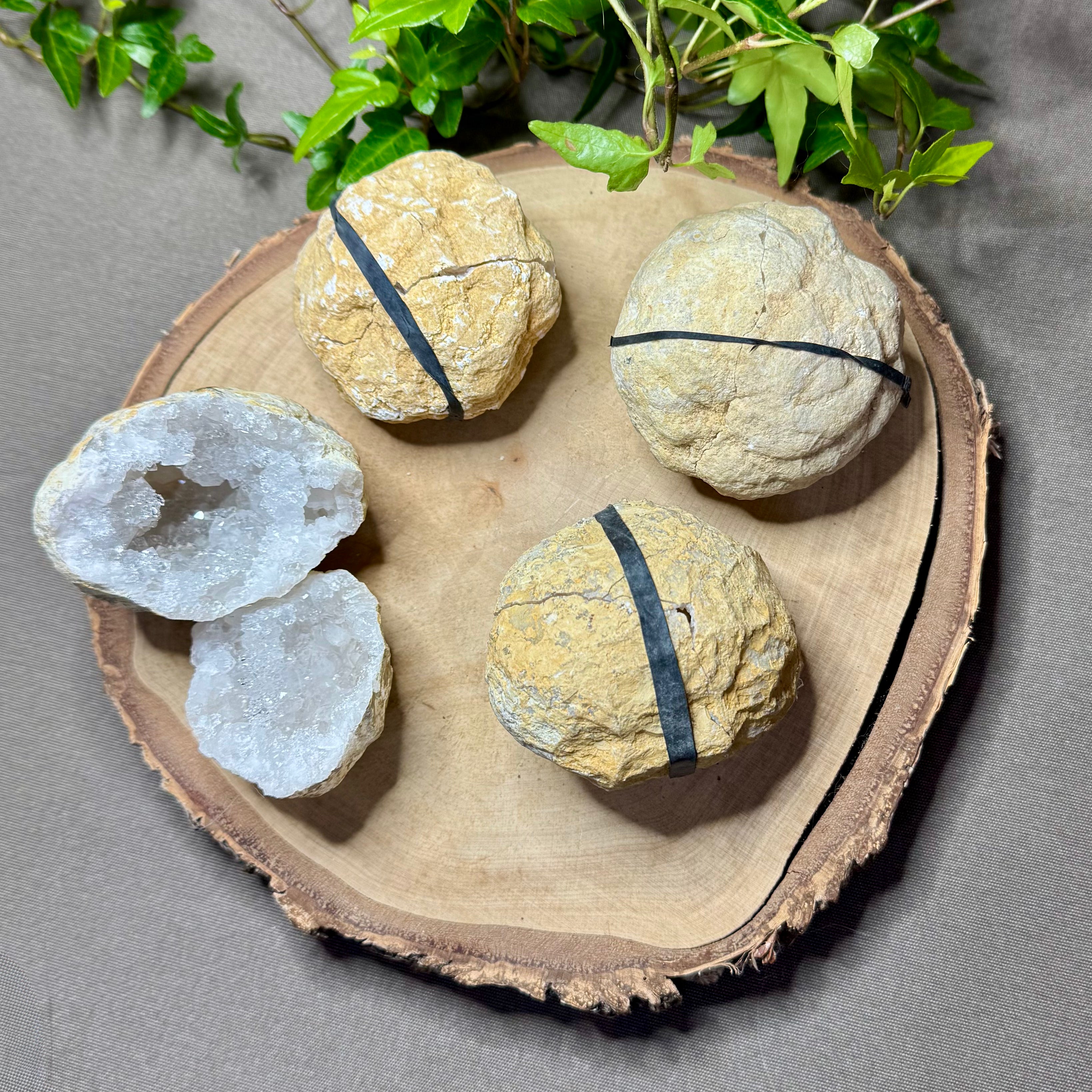 MINI GÉODE CRISTAL DE ROCHE - AAA - Maroc - GÉODE entière