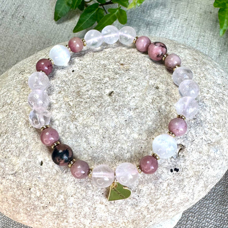 BRACELET  Énergie Rose - Série spéciale Octobre rose - Disponible à ce prix tout le mois d'Octobre - non cumulable avec la promotion -10% premier achat