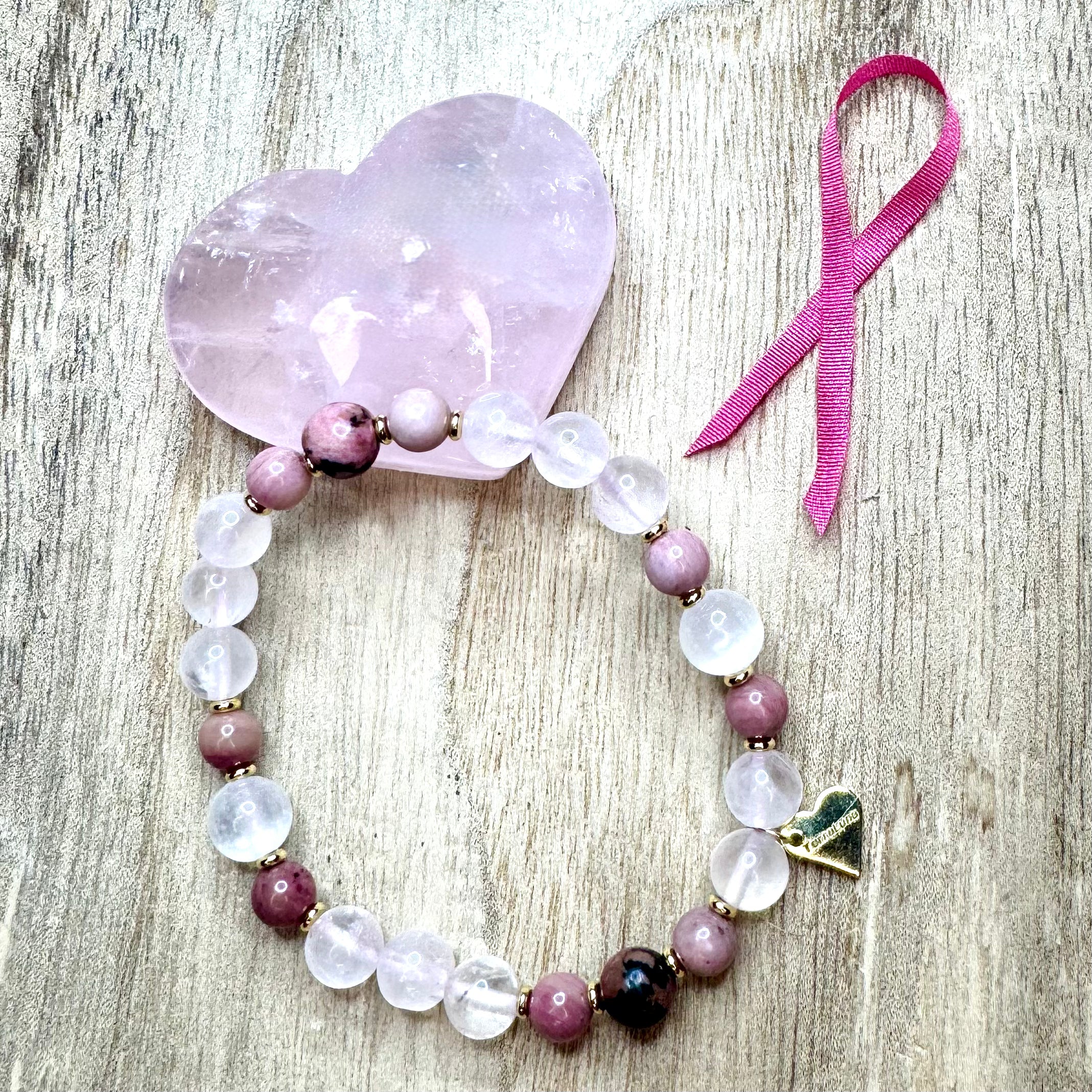 BRACELET  Énergie Rose - Série spéciale Octobre rose - Disponible à ce prix tout le mois d'Octobre - non cumulable avec la promotion -10% premier achat