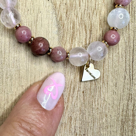 BRACELET  Énergie Rose - Série spéciale Octobre rose - Disponible à ce prix tout le mois d'Octobre - non cumulable avec la promotion -10% premier achat