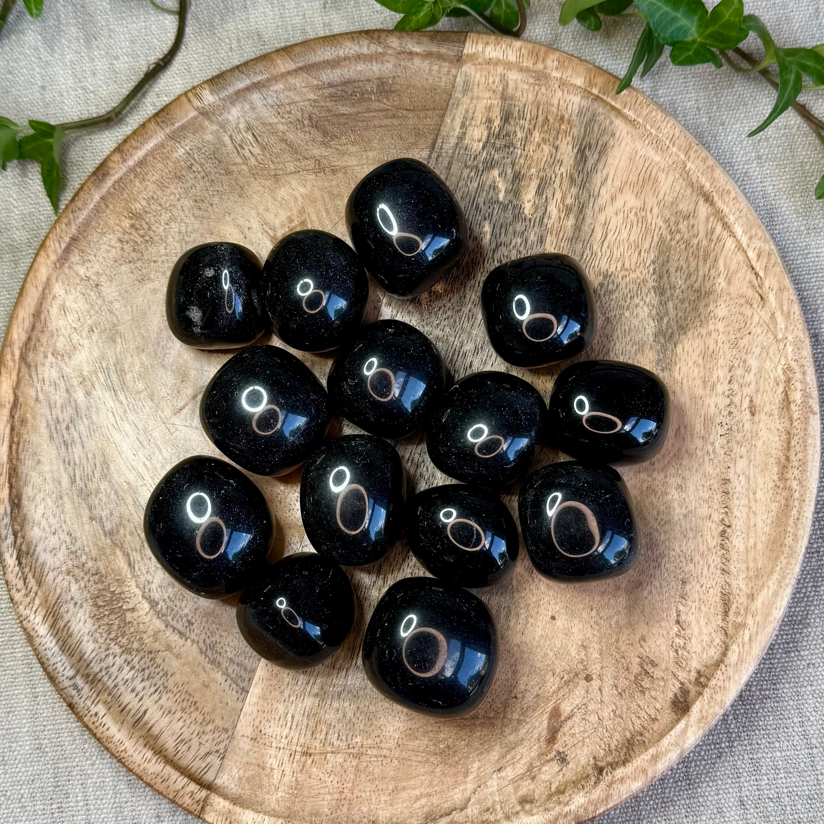 OBSIDIENNE NOIRE - Mexique - Pierres roulées