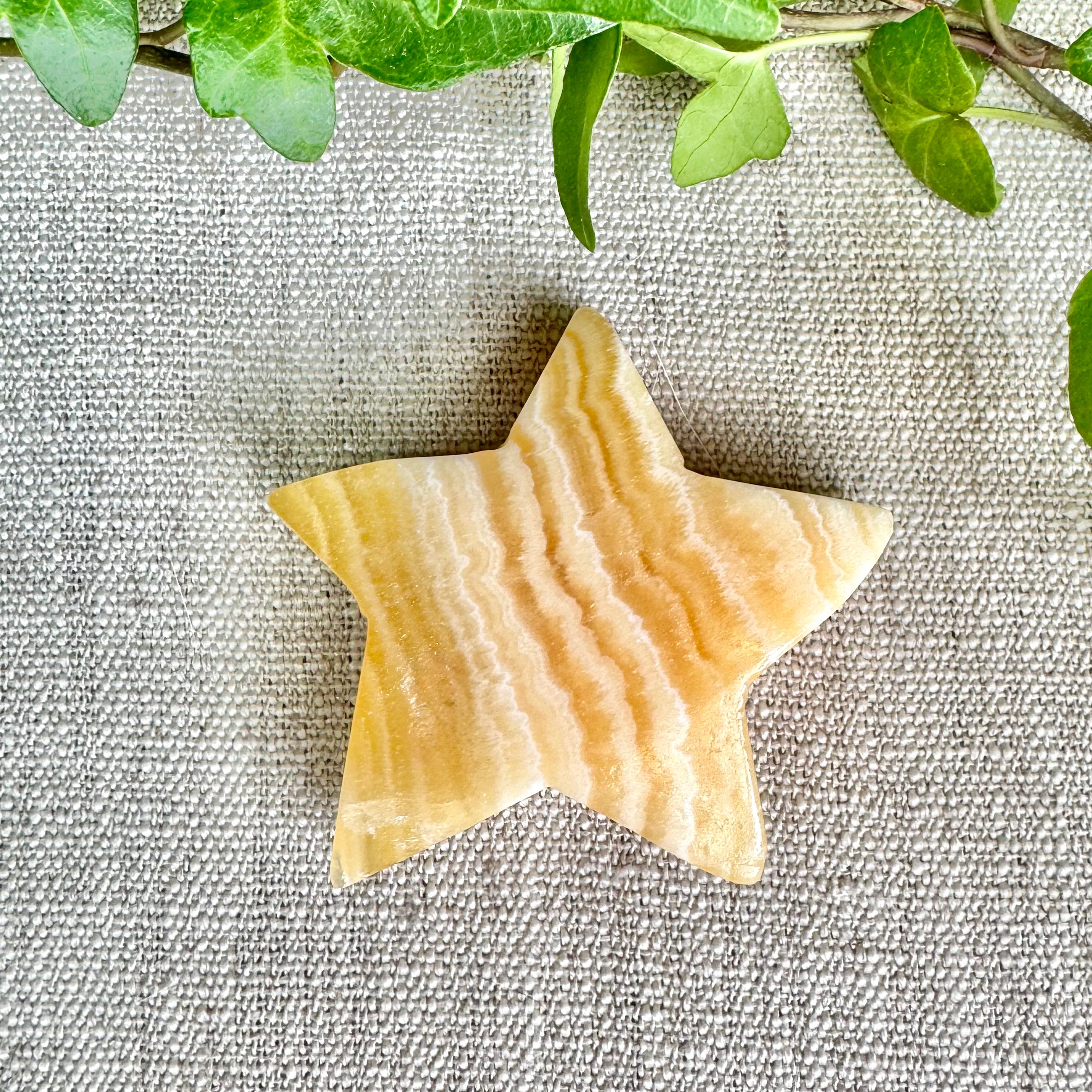 CALCITE ORANGE - Mexique - Étoile