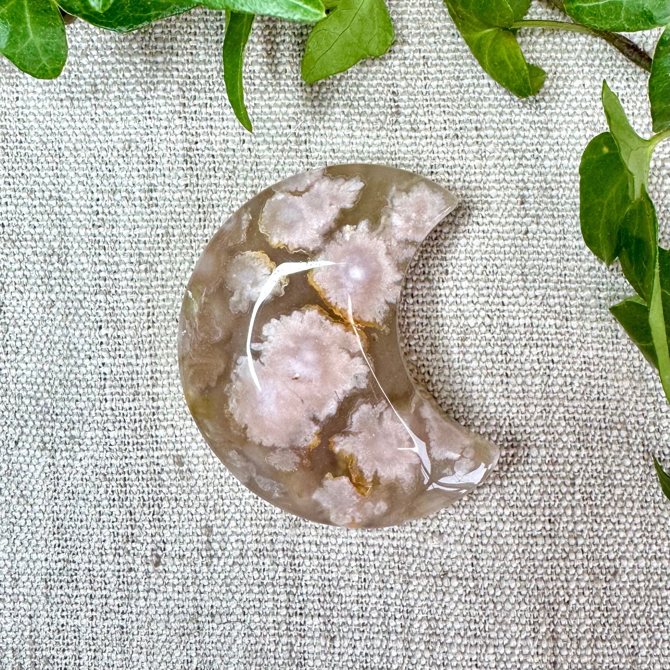 AGATE FLEUR - AA - Madagascar - Coeur