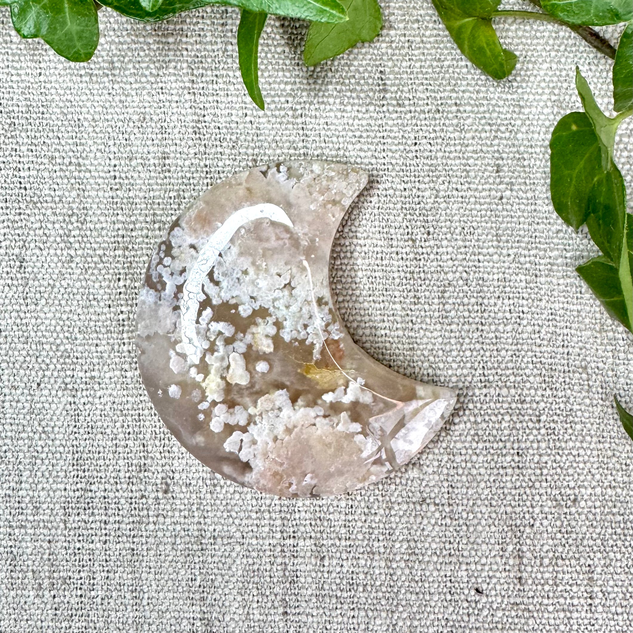 AGATE FLEUR - AA - Madagascar - Coeur