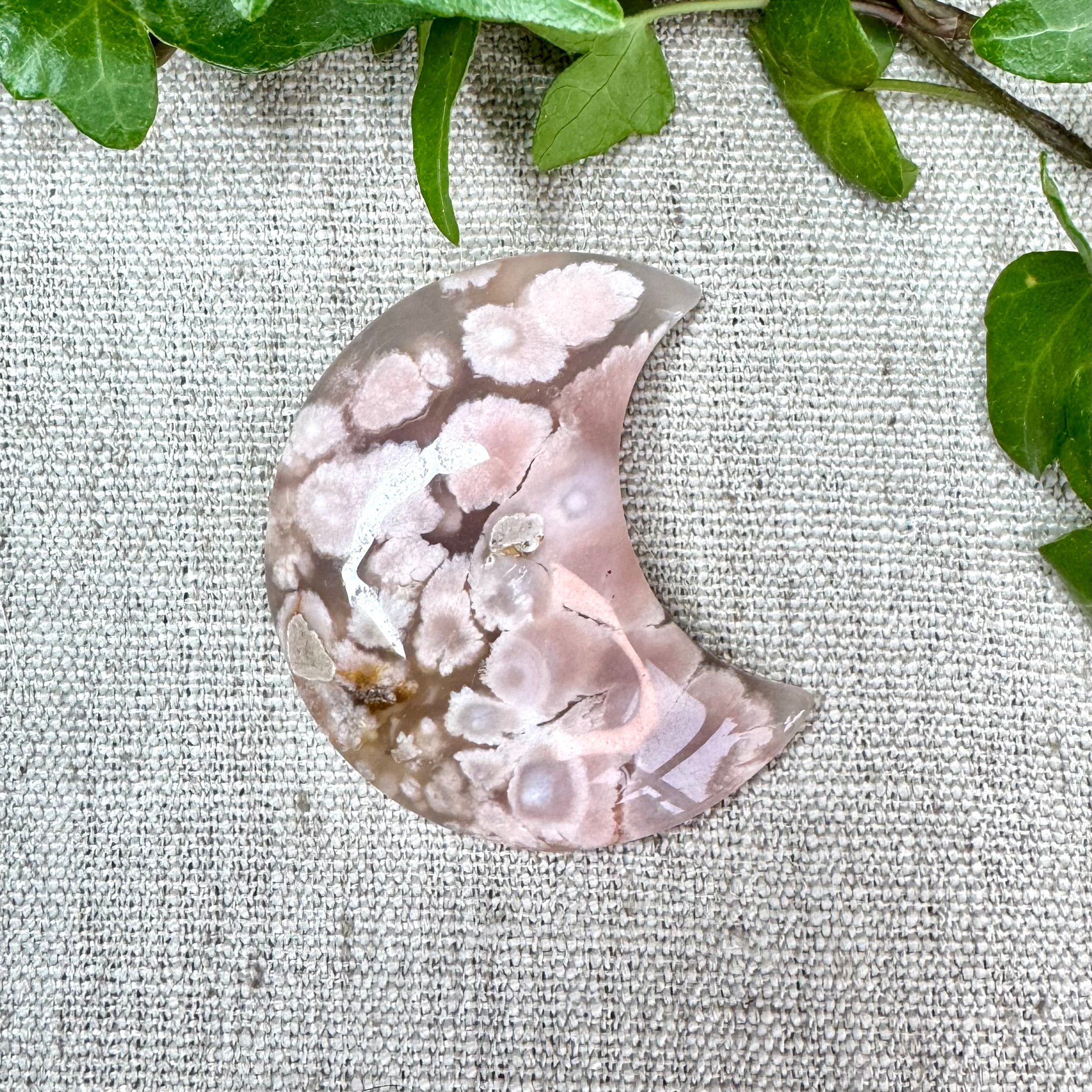 AGATE FLEUR - AA - Madagascar - Coeur