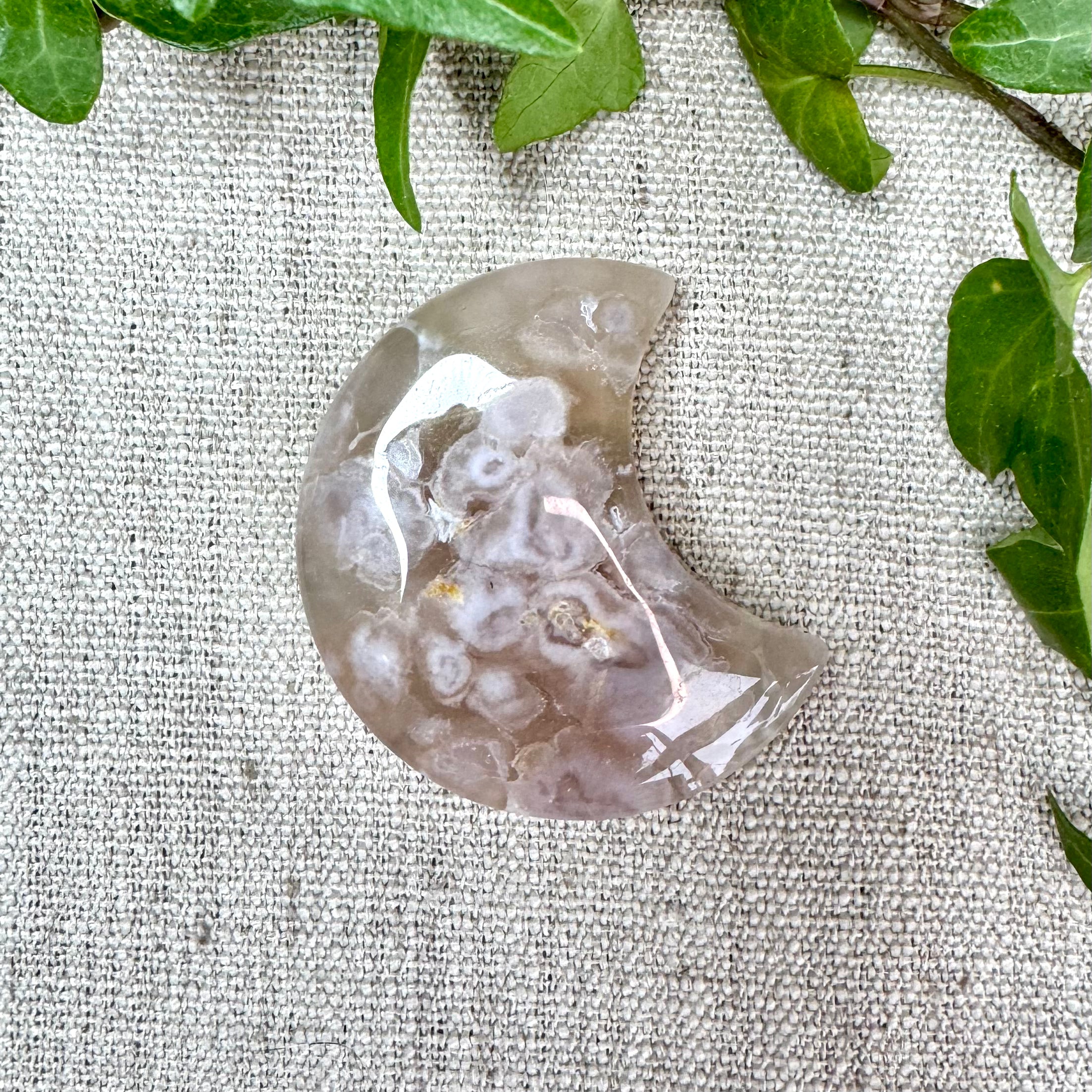 AGATE FLEUR - AA - Madagascar - Coeur