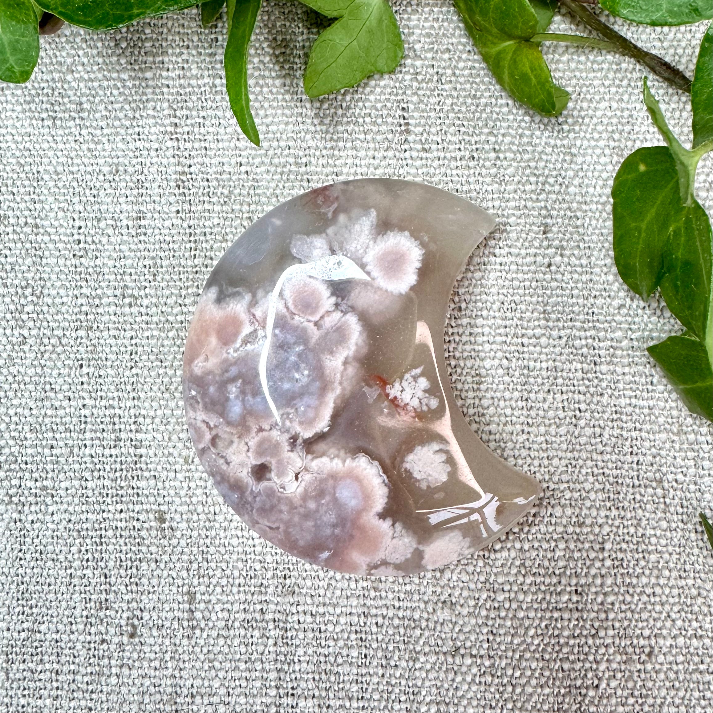 AGATE FLEUR - AA - Madagascar - Coeur