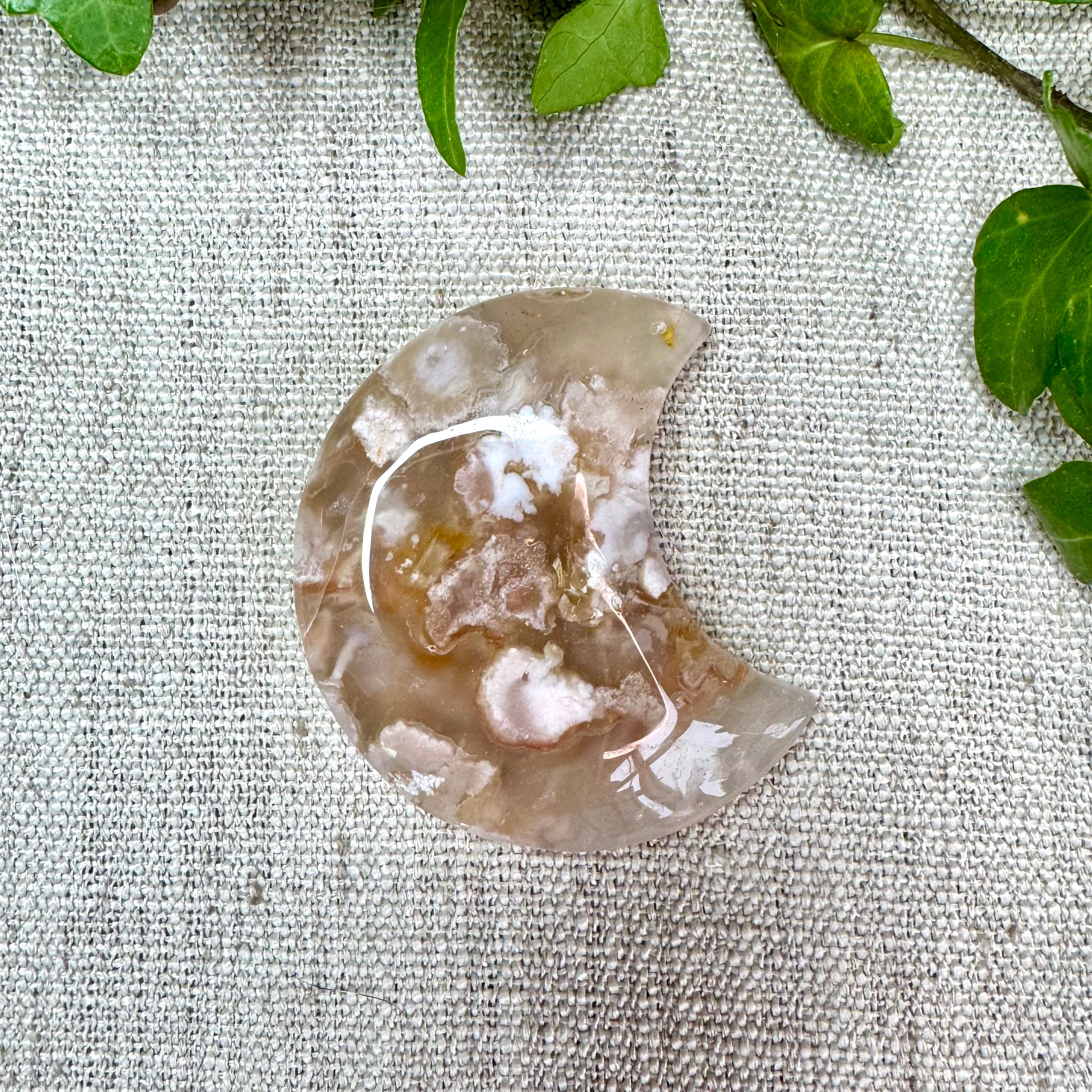 AGATE FLEUR - AA - Madagascar - Coeur