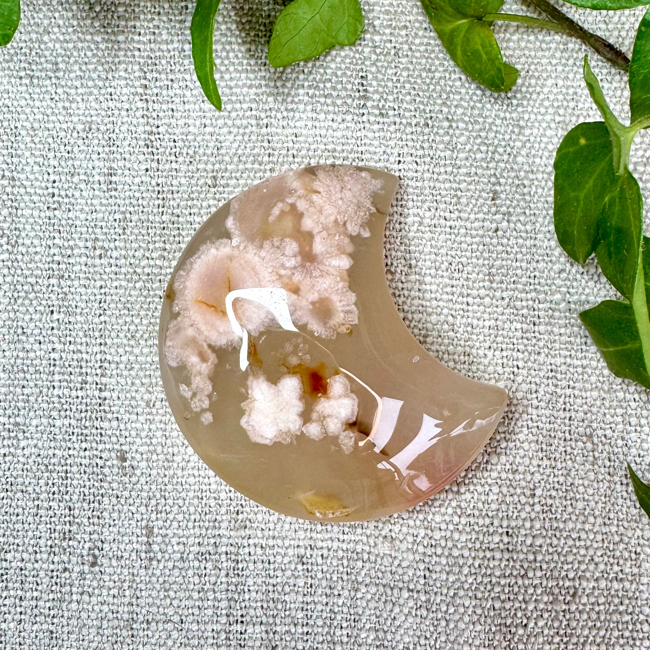 AGATE FLEUR - AA - Madagascar - Coeur