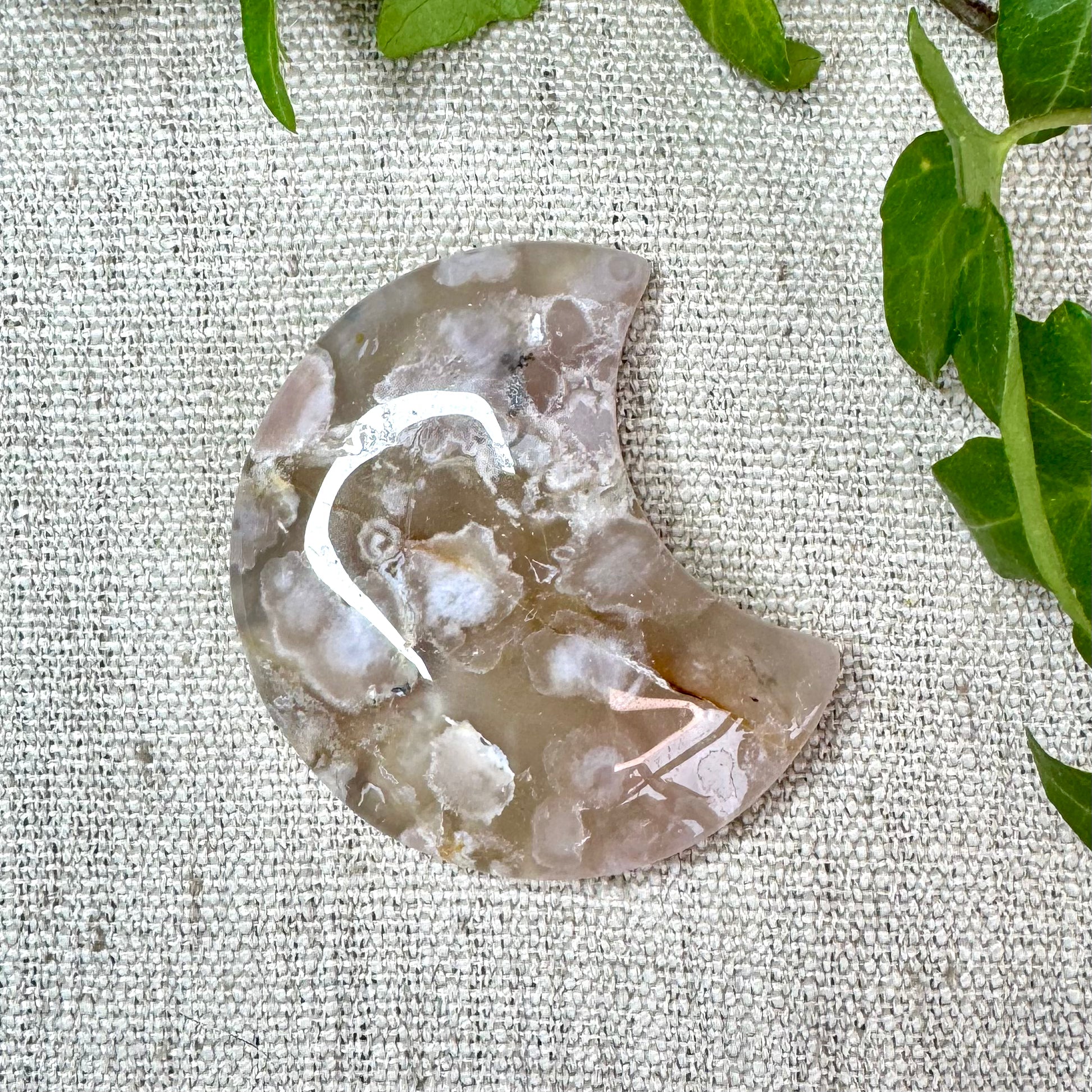 AGATE FLEUR - AA - Madagascar - Coeur