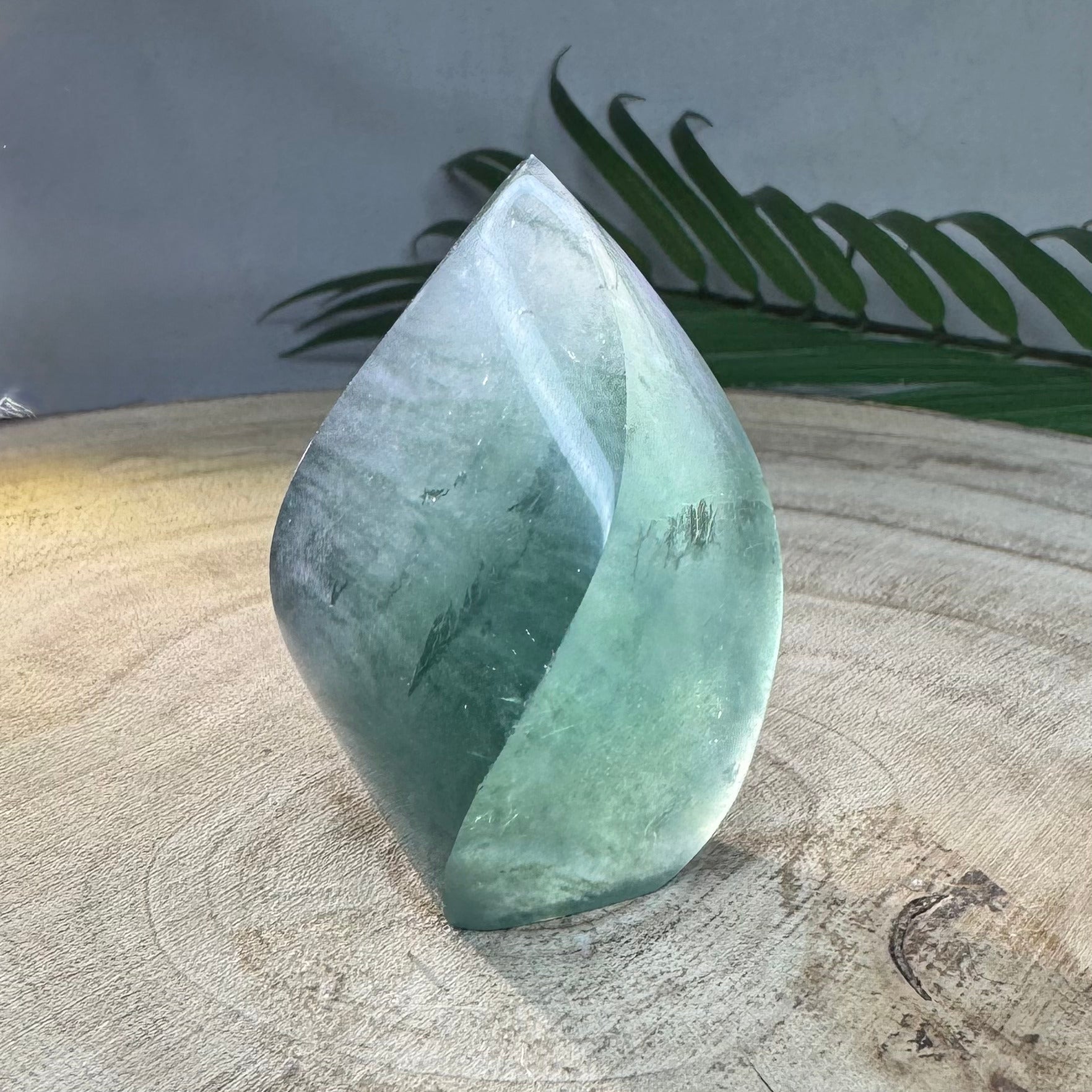 FLUORINE Bleue Verte - Chine - Flamme