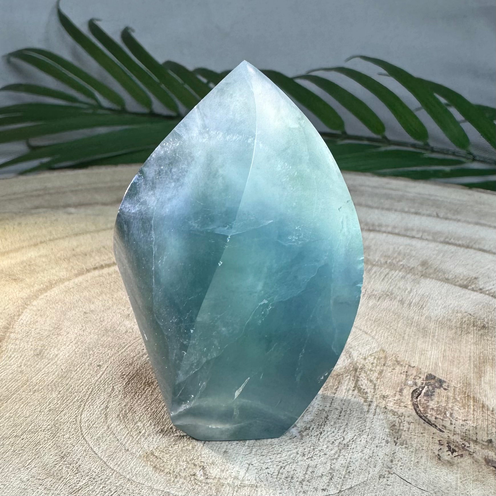 FLUORINE Bleue Verte - Chine - Flamme