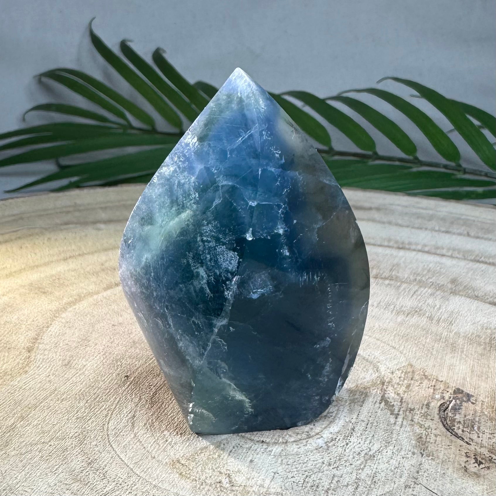 FLUORINE Bleue Verte - Chine - Flamme